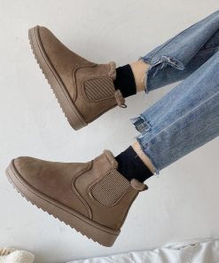 ムートンブーツ | 痛くない 人気 もこもこ モカシン 暖かい 裏起毛 レディース ブーツ 防寒 冬靴