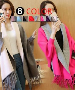 ポンチョ | 短納期レディース ストール コート カーディガン 肩掛け ビッグシルエット アウター おしゃれ タッセル 着痩せ シンプル カジュアル 体型カバー