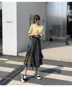 スカート | プリーツロング 春 夏 秋 マキシ 大きいサイズ フレアマキシプリーツ チェック柄 通勤通学 20代30代40代 不規則 フレア