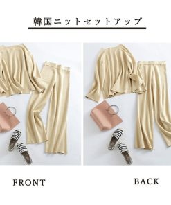 セットアップ | 韓国ニットレディース 秋冬