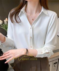 シャツ・ブラウス | ブラウス レディース 長袖 フォーマル 白 オフィス 無地 シャツ ビジネス おしゃれ 入学式 卒業式 20代30代40代50代 カジュアル 面接 通勤通学 人気 きれいめ