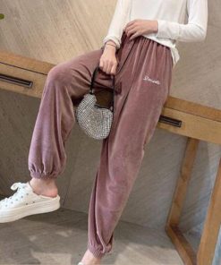 クロップドパンツ | スウエットパンツ ウエストゴム 無地