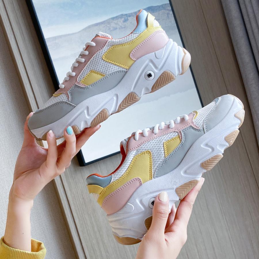 ショートブーツ | ダッドシューズ スニーカー レディース 歩きやすい ローカット 厚底スニーカー スポーツ カジュアル