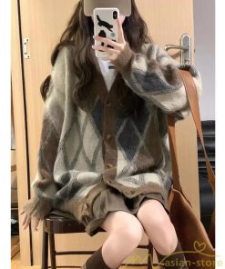 カーディガン | ニットレディース 2022秋冬 羽織り ニット アウター セーター フロントボタン 長袖 通学通勤 秋ニット 大人 トップス 20代50代