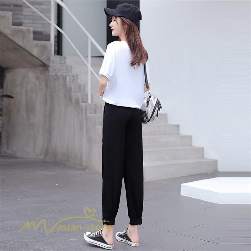 パンツ レギンス | マタニティパンツ レディース 妊婦服 テーパードパンツ 着痩せ 無地 マタニティウェア カジュアル 大きいサイズ 薄手 ウエスト調整 夏 マタニティ パンツ 春