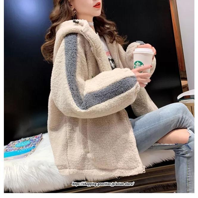 パーカー | レディース 長袖ジャケット 裏起毛 暖かい 防風 売れ筋 アウター 大きいサイズ フード付き 防寒着 シンプル 部屋着 あったか ボア 防寒 長袖 送料無料