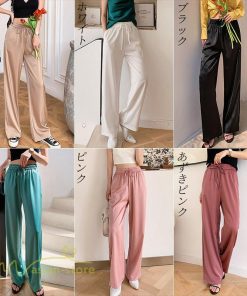 ワイドパンツ | レディース パンツ ボトムス ズボン 春夏 インスタ映え ガウチョパンツ 体型カバー 着やせ ロングパンツ 美脚 カジュアル お洒落 ハイウエスト