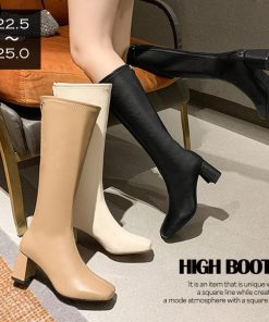 ニーハイブーツ | ロングブーツ ブーツ 合皮 韓国