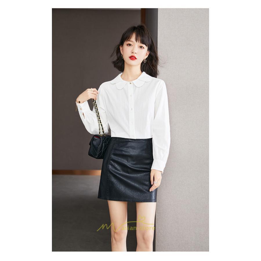 シャツ・ブラウス | ブラウス レディース オフィス 白 フォーマル 長袖 おしゃれ シャツ カジュアル 制服 レギュラー 就職活動 通勤 リクルート 高級感 面接 お仕事