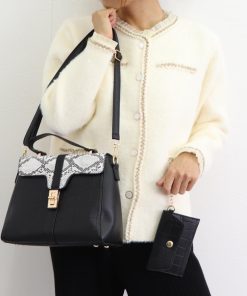 ハンドバッグ | レディース クロコ柄バッグ