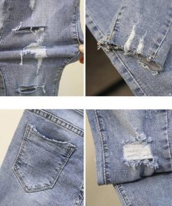 スキニーパンツ | ダメージジーンズデニムスキニーパンツ