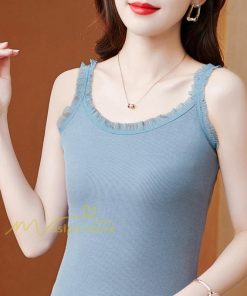 キャミソール タンクトップ | タンクトップ レディース インナー トップス ノースリーブ フリル キャミソール 夏 春 20代30代40代50代 ママ カジュアル 無地人気 シンプル 着痩せ 上品 快適