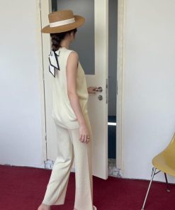 セットアップ | サマーニット冷感タッチ薄手