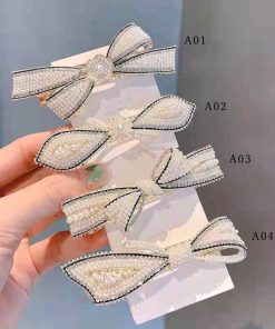 その他アクセサリー | リボンバレッタ 髪飾り ヘアアクセサリー