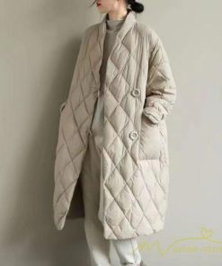 ダウンジャケット コート | キルティングコート ロングコート レディース アウター 防寒 ダウン 中綿 秋 冬アウター 長袖 冬服 キルティングジャケット 大きめ ゆったり 立てネック