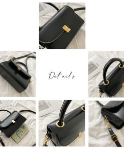 ショルダーバッグ | レトロショルダーバッグPUレザー2way