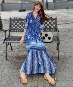 マキシ | ワンピース ロングワンピース エスニックワンピース コットン リゾートワンピース ワンピ 半袖 大人 夏 ゆったり リゾート お出かけ 普段使い きれいめ