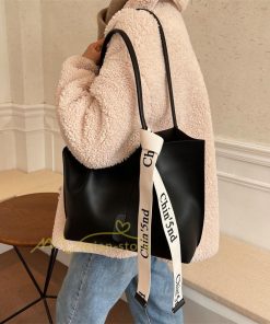 女性用バッグ | トートバッグ レディース A4 大容量 手提げ 鞄 おしゃれ PUレザー 通勤通学 無地 シンプル オフィス 上品 20代30代40代 お出かけ ビジネスバッグ ポーチ付き