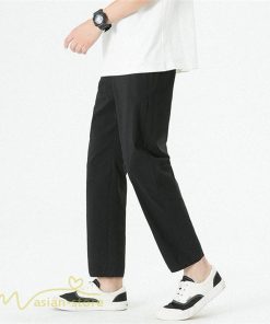 チノパン | テーパードパンツ メンズ パンツ 無地 ロング 薄手 サマーパンツ 着痩せ 上品 大きいサイズ ウエストゴム メンズパンツ 春 夏 秋 メンズスタイル お出かけ