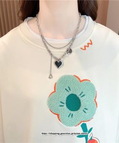 パーカー | トレーナー レディース 大きいサイズ 韓国 長袖 重ね着風 スウェット トップス 秋 冬 レイヤード風 切り替え 快適 楽ちん 着痩せ 秋服 重ね着 大人 送料無料