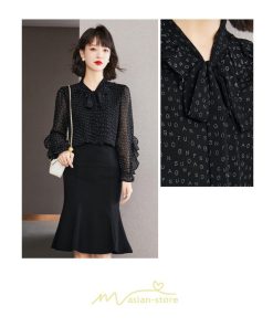 シャツ・ブラウス | ブラウス レディース トップス シャツ シフォン 長袖 黒 アルファベット 20代 30代 40代 通勤 ナチュラル 楽チン カジュアル カジュアル おしゃれ