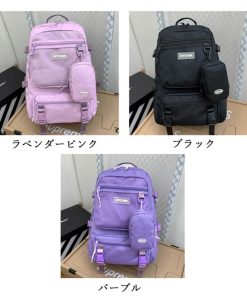 リュック | リュックサック 男女兼用 ポーチ付き通学