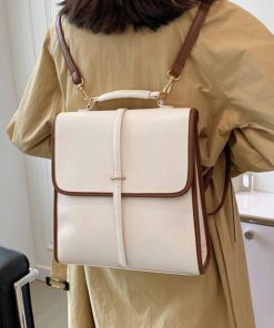 ハンドバッグ | 韓国風 リュックサック黒 レディース