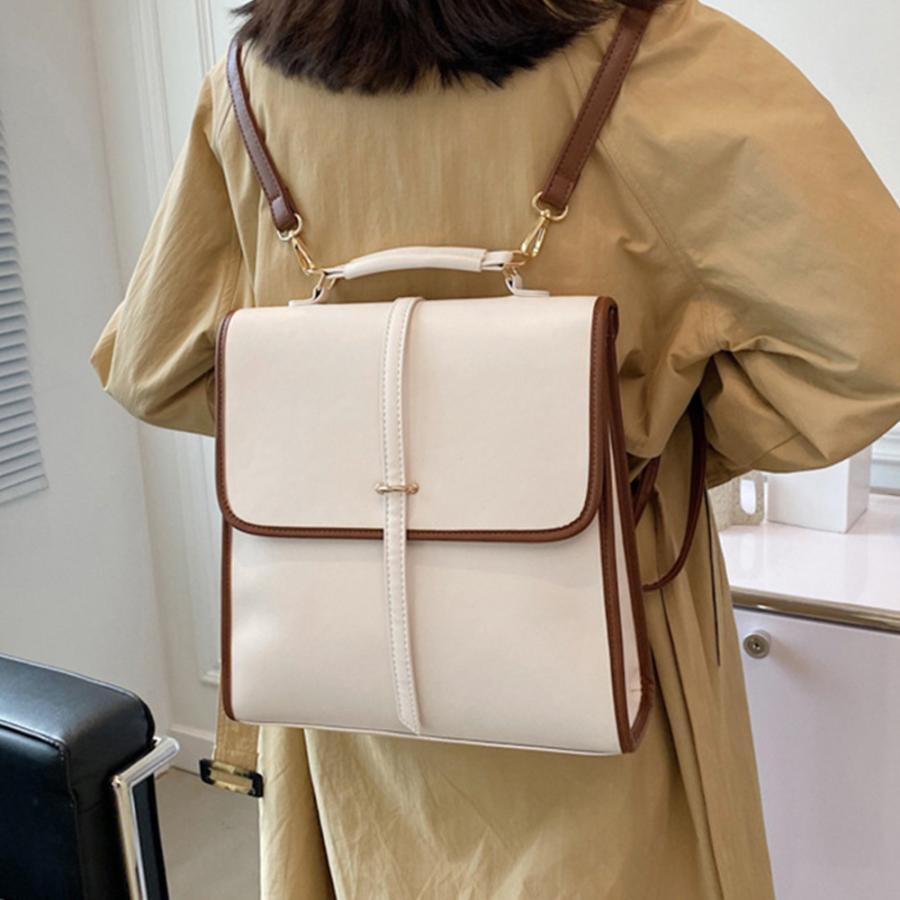 ハンドバッグ | 韓国風 リュックサック黒 レディース