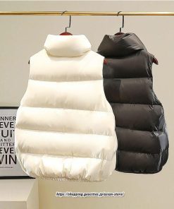 コート・ジャケット | 中綿ベスト レディース ダウンベスト 痩せ着 シンプル ショート丈 ダウンコート 秋 冬 アウター おしゃれ 暖かい 2022新作 大きいサイズ 防寒着