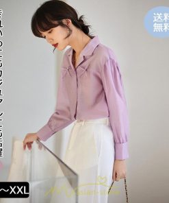 シャツ・ブラウス | ブラウス トップス レディース Vネック秋 蝶結び 可愛い トップス きれいめ フォーマル 上品 通勤 OL 20代30代40代50代 高品質 フェミニン