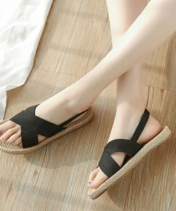 サンダル | ビーチ ローヒール 春夏 靴 フラット レディース ぺたんこ パンプス ミュール