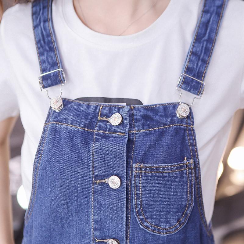 オーバーオール サロペット | オーバーオール デニムサロペットスカート ロングスカート ジャンパースカート デニムスカート レディース スリット キュート 無地 40代 20代30代 大人