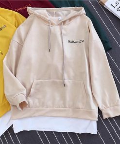 パーカー ジャケット コート | パーカー レディース 春物 重ね着風 フェイク レイヤード 長袖 フード付き プルオーバー カワイイ パーカ 20代30代 カジュアル