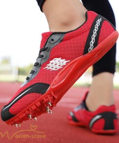 メンズ靴 | スパイク 陸上スパイク メンズ レディース 男女兼用 短距離 ショートスプリント 走幅跳 棒高跳 スポーツ ローカット カジュアル オールウェザー 通気性