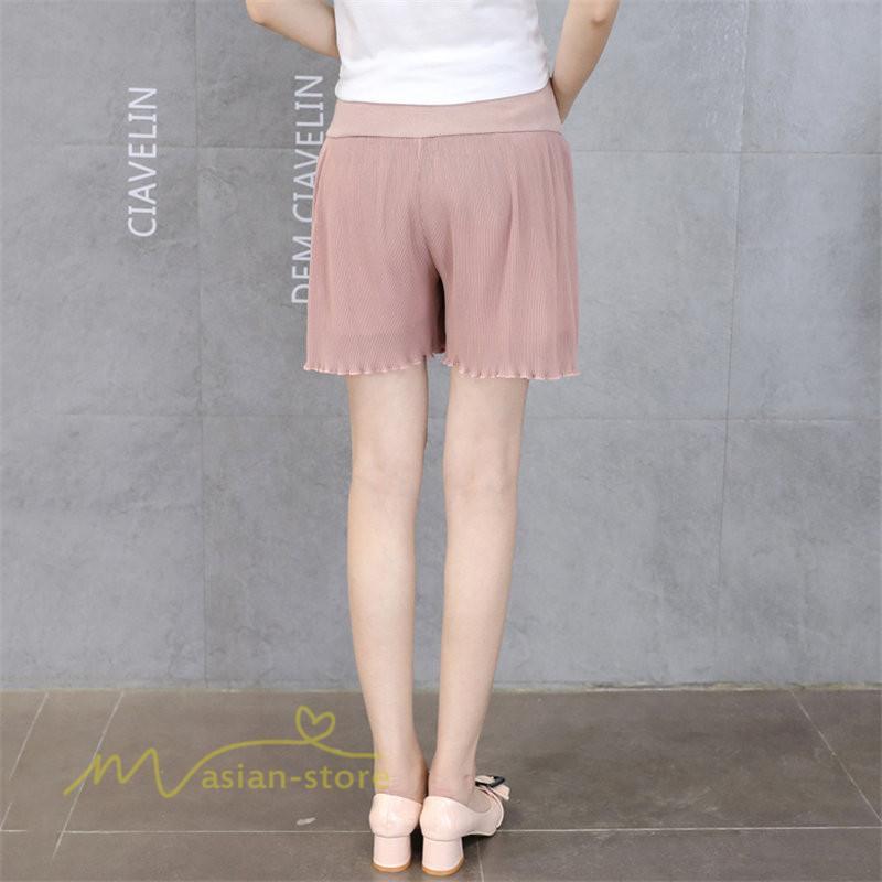 ショートパンツ | パンツ マタニティパンツ ハットパンツ マタニティウェア 可愛い ショート丈 夏 サマーパンツ 着痩せ マタニティウェア ソフト ウエスト調整 上品 ゆったり
