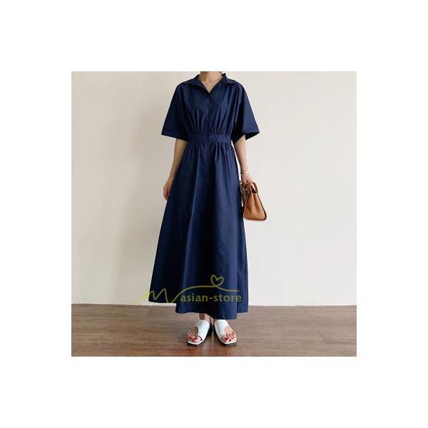 マキシ | シャツワンピース ワンピース 秋 春 レディース ロングワンピース 長袖 ロング丈 マキシ丈 体型カバー 無地 ゆったり 40代 夏作 30代 カジュアル 着痩せ 50代