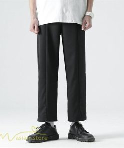 チノパン | ワイドパンツ メンズ カジュアルパンツ 夏新作 黒 アンクルパンツ ガウチョ パンツ 体型カバー 着痩せ 上品 3XL ビジネス 大きいサイズ サマーパンツ オフィス