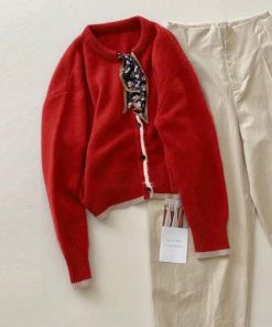 ニット・セーター | 韓国風 ニットカーディガン レディース