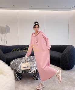 マキシ | スウェットワンピース ロングワンピース スウェット ロングパーカー ゆったり パーカーワンピース 体型カバー 大きいサイズ かわいい 50代 秋冬 20代30代 大人