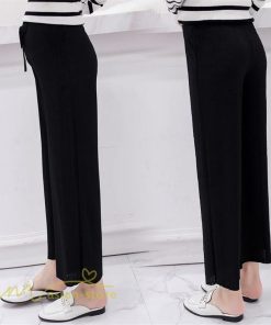 パンツ レギンス | マタニティパンツ レディース 妊婦服 カジュアル 着痩せ リブ ワイドパンツ マタニティ ウエスト調整 ゆったり 大きいサイズ 上品 パンツ お出かけ 上品