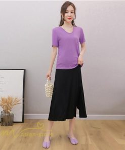 スカート | マタニティ スカートプリーツマタニティロング丈 ミモレ丈 裾口スリット 春 夏 マタニティウェア ウエスト調整 無地 産前産後 着痩せ 上品