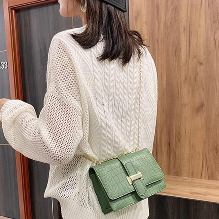 ショルダーバッグ | クロコ型押 レディース