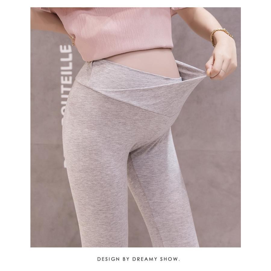パンツ レギンス | マタニティレギンス マタニティパンツ マタニティウェア M L XL XXL ストレッチ柔らか 2020春夏 マタニティ服 七分丈パンツ