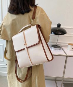 ハンドバッグ | 韓国風 リュックサック黒 レディース