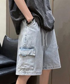 ハーフパンツ ショート | 夏パンツ デニム メンズ サマーパンツ パンツ ワイドパンツ シンプル ウエストゴム 20代 30代 お出かけ ハーフパンツ ジーパン 夏新作 ショートパンツ ジーンズ