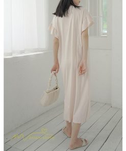 ミディアム | ワンピース Tシャツ レディース カットソー 無地 半袖 膝丈 サマー 40代 カジュアル 夏ワンピース 20代 30代 春 Aラインワンピース 夏 ゆったり 秋 落ち感