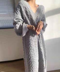 ワンピース | ニット長袖 レディース 秋冬