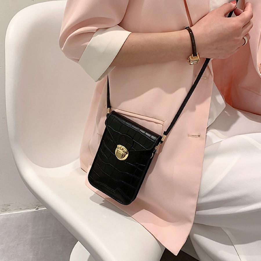 ショルダーバッグ | スマホショルダー ミニポシェット 縦型