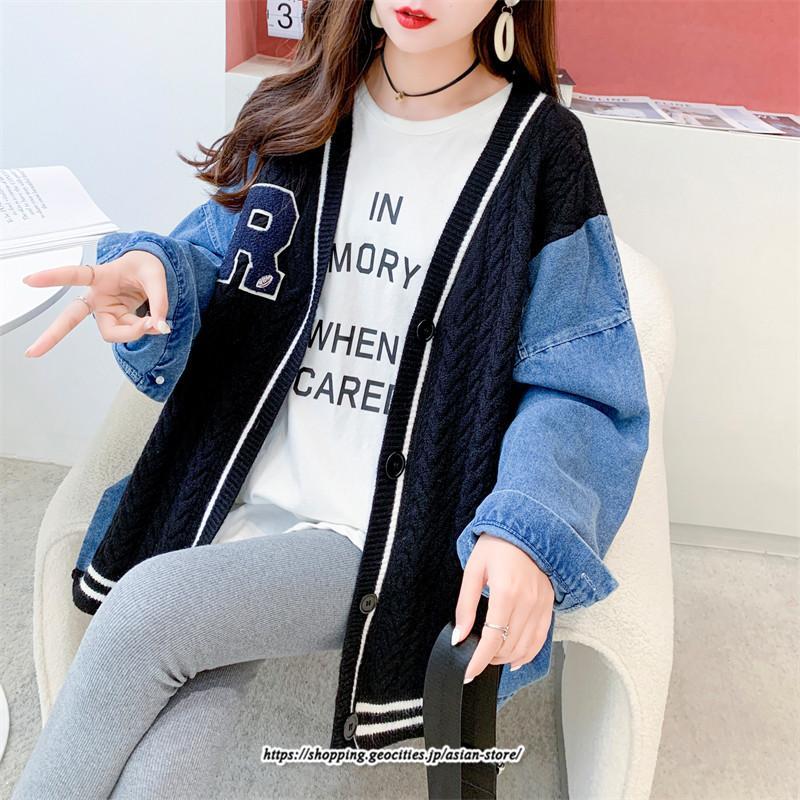 コート・ジャケット | ジャケット レディース 長袖 トップス デニムジャケット 切り替え デニム アウター デザイン おしゃれ カジュアル 2022 秋 送料無料 冬