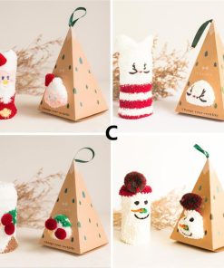 日用雑貨 | 靴下 ソックス あったかソックス 冬用ソックス クリスマス ルームソックス プレゼント ギフト ボックス 冷え症 冷え取り 4足セット レディース 保温 防寒